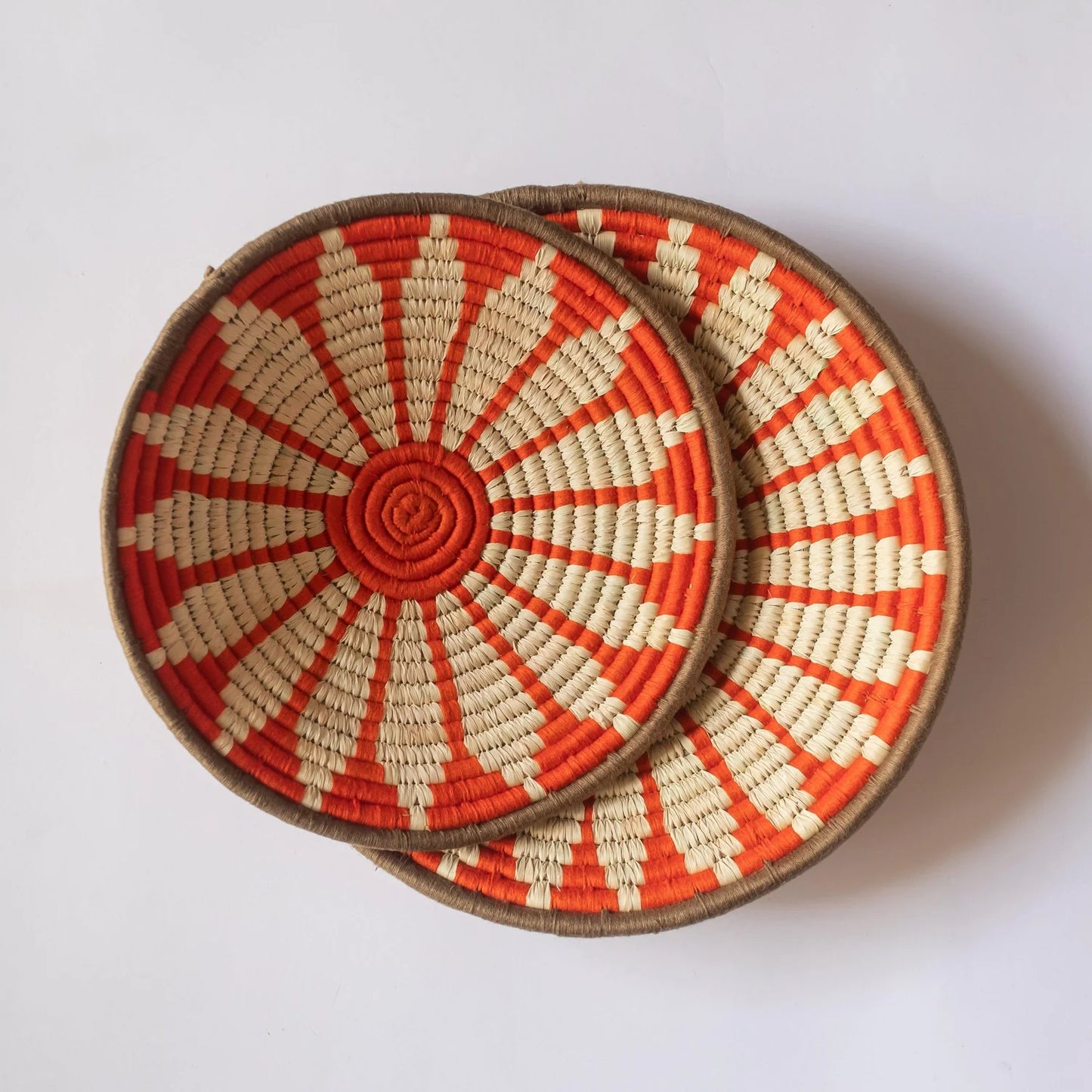 Assorted Sabai Handwoven Grass Baskets