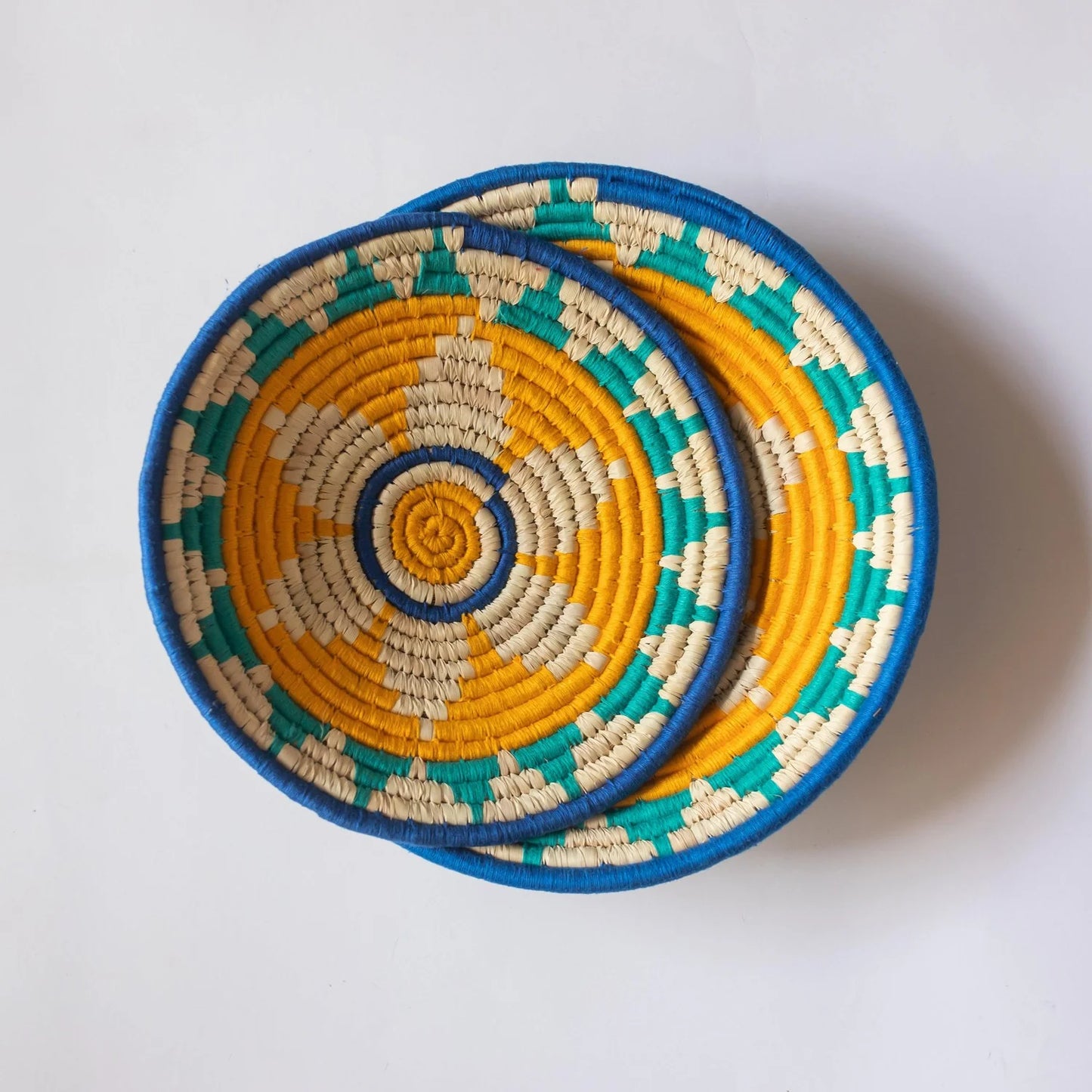 Assorted Sabai Handwoven Grass Baskets